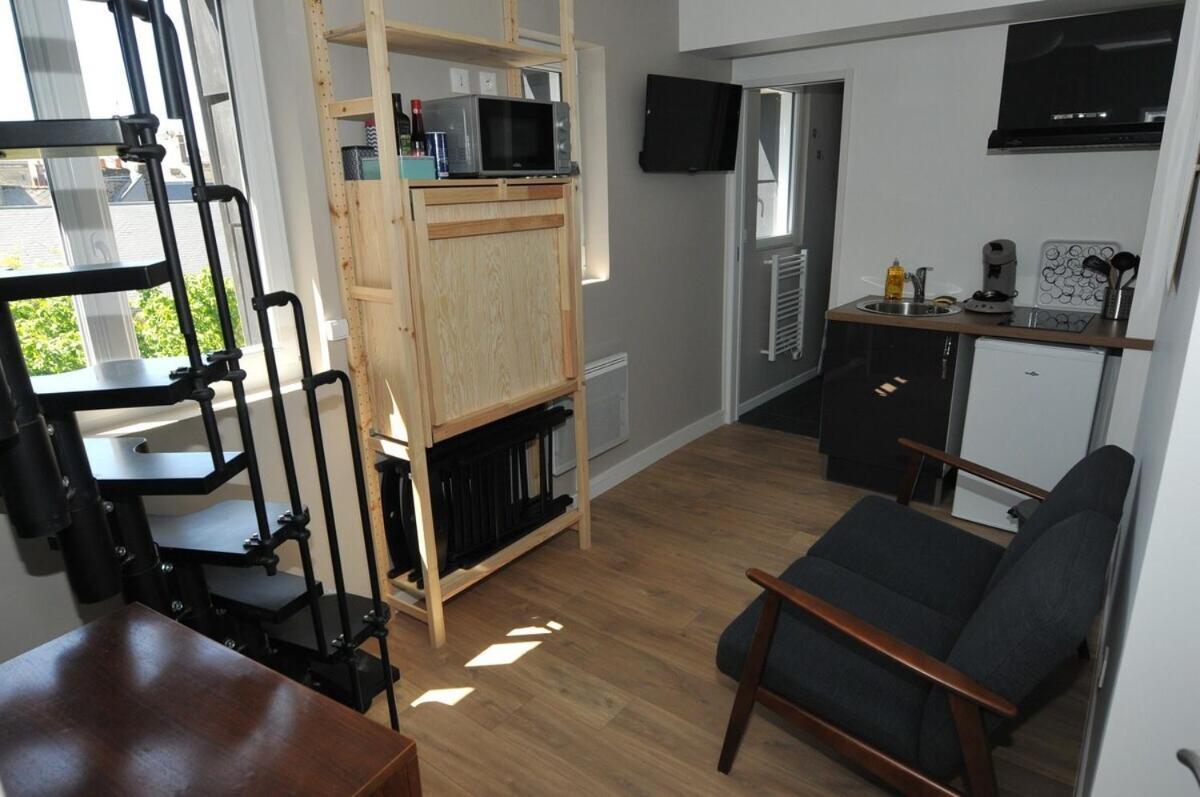 Ferienwohnung Le Cerne, Beau Studio Duplex Pour 2 Personnes Rouen Exterior foto